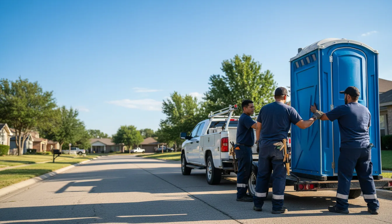 Portable Toilet Rental in Calumet, OK near me